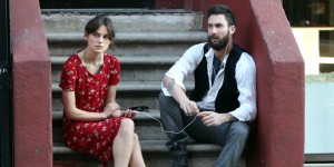NEW YORK, NY - JULY 03: Keira Knightley and Adam Levine are seen filming "Can a Song Save Your Life" on the Streets of Manhattan on July 3, 2012 in New York City. (Photo by Aby Baker/Getty Images)