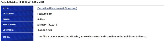 live action pokemon movie detective pikachu