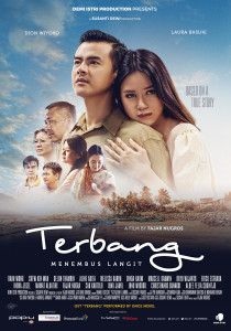 poster dan trailer terbang menembus langit