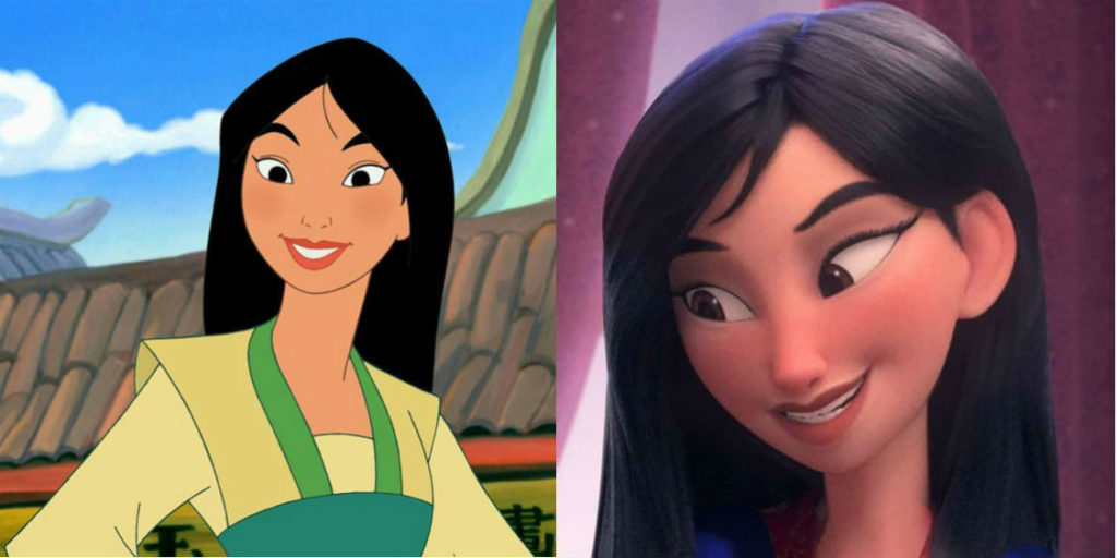 disney princess di ralph breaks the internet