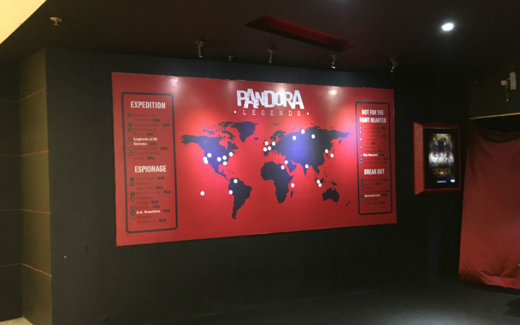 pandora experience escape room