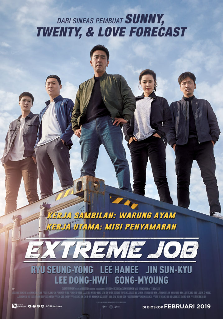 extreme job tayang indonesia