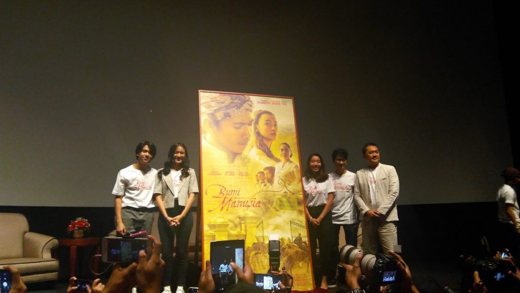 Launching Poster Bumi Manusia
