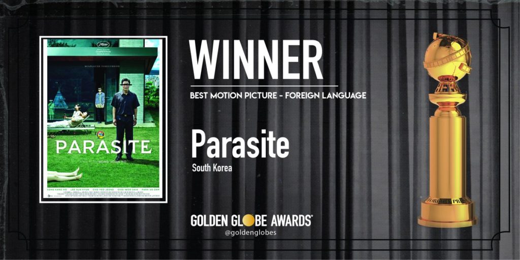 parasite golden globe 2020