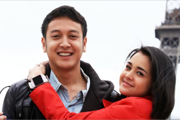 dimas anggara michelle ziudith london love story