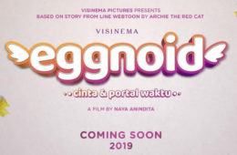 Poster Film Eggnoid: Cinta & Portal Waktu